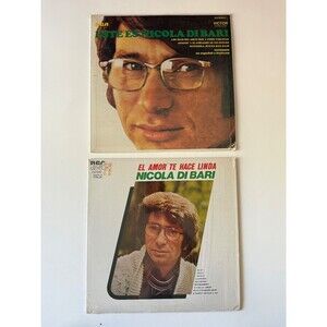 Nicola Di Bari Este Es / Amor Te Hace Linda LP Lot RCA Import Mex Shrink VG/EX